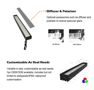 VT-LT2-HL Machine Vision LED Industrial Bar Light