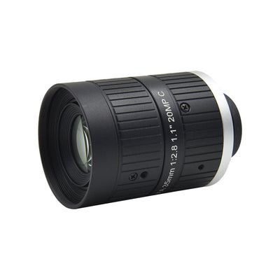 1.1'' 6mm 8mm 12mm 50mm 20MP C-Mount Fixed Lenses