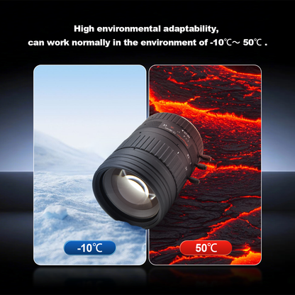 12MP 1/1.7'' 3.6-18mm F1.5 Auto Iris Zoom Lens