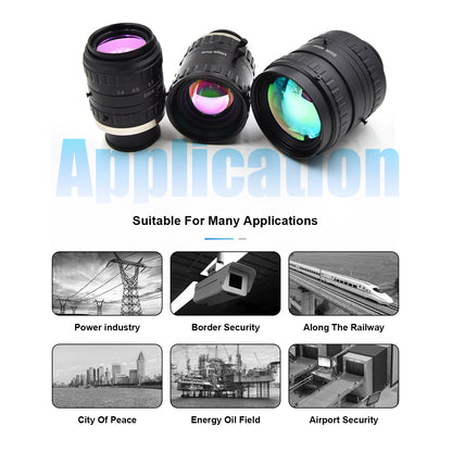 28mm Sensor Short Wavelength 900–1700nm FL 25mm C-Mount SWIR Lens