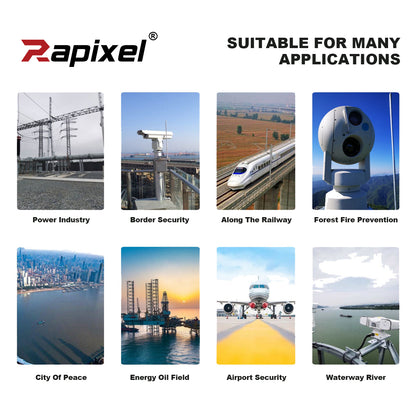 VLEN-SW Series 1/1.8" 400–1800nm C-Mount High-Resolution Optics SWIR Zoom Lenses