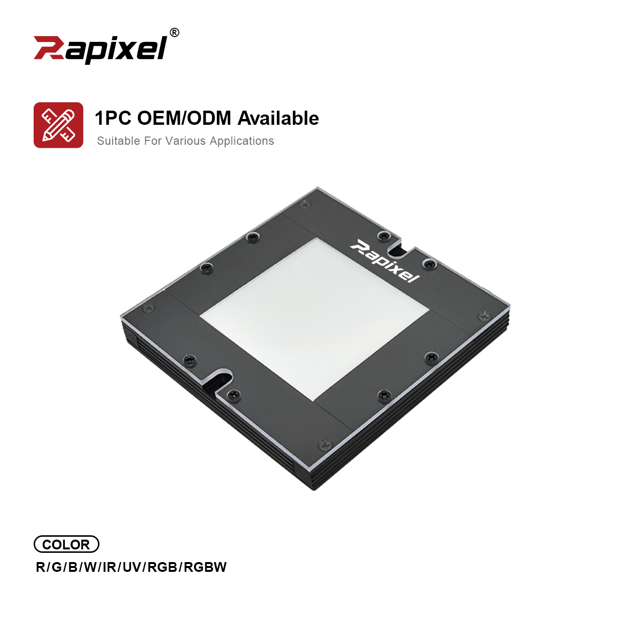 BFCP Series High-Uniformity Side-Emitting LED Side Parallel Flat Backlight Illumination for Visual Inspection
