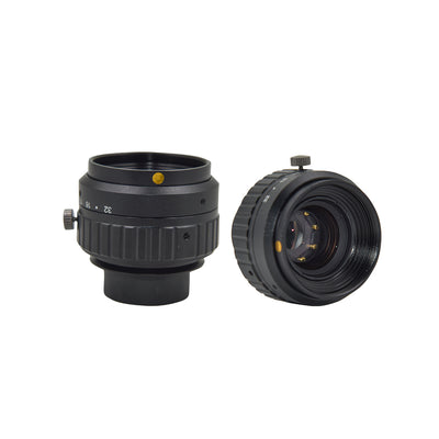 Compact 4K 7μ M-Mount 20mm 35mm 40mm 80mm Line Scan Lenses For Microdefect Detection