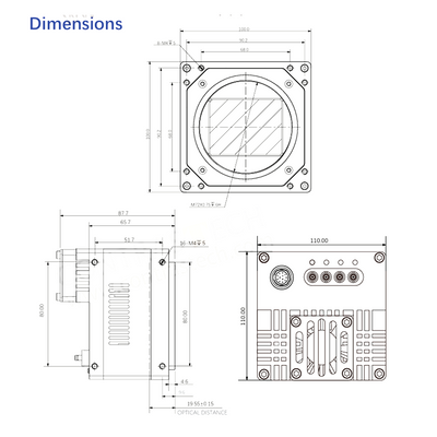 Mars151MS/MSC 151MP 6fps IMX411 CoaXPress Industrial Camera – Rolling Shutter with Optional TEC Cooling