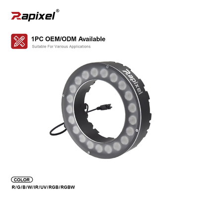 HR+ Series High Angle High Brightness Ring Illumination | Ultra-Bright LED Light for High-Speed Inspection