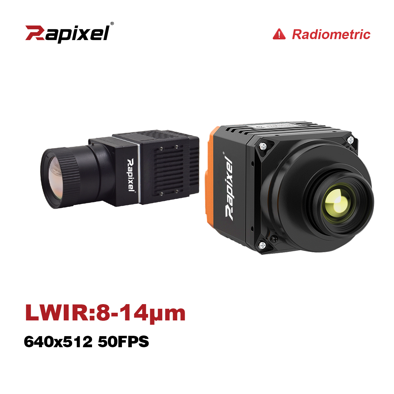 LEO 640x512 50fps 8-14μm Temperature Measurement GigE Industrial LWIR Camera