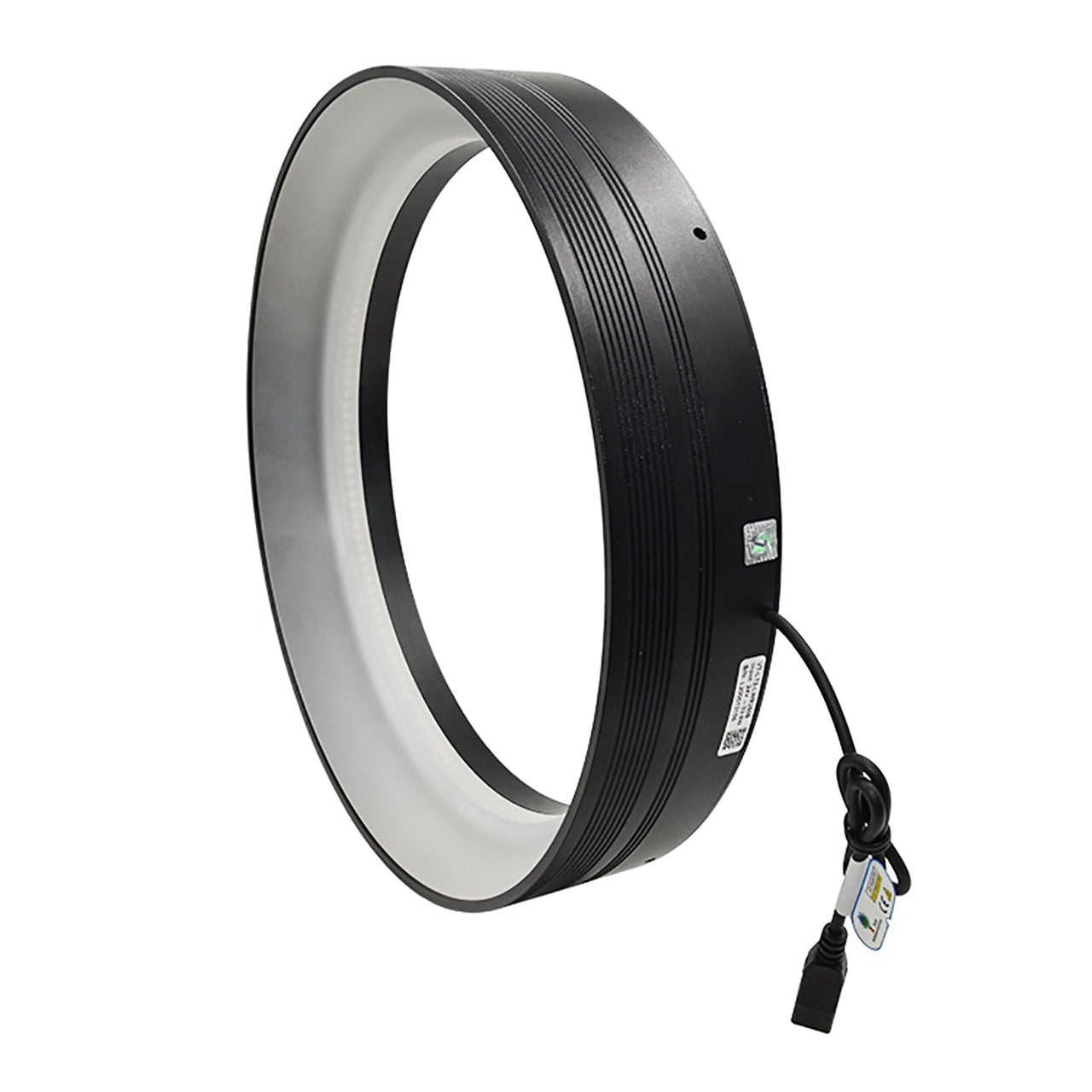 LWR Series Low Angle Shadowless Ring Illumination — Diffused LED Lighting for Edge & Scratch Inspection