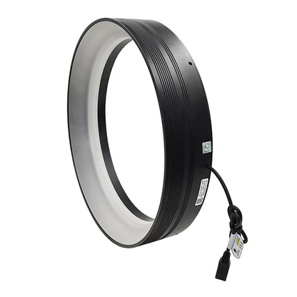 LWR Series Low Angle Shadowless Ring Illumination — Diffused LED Lighting for Edge & Scratch Inspection