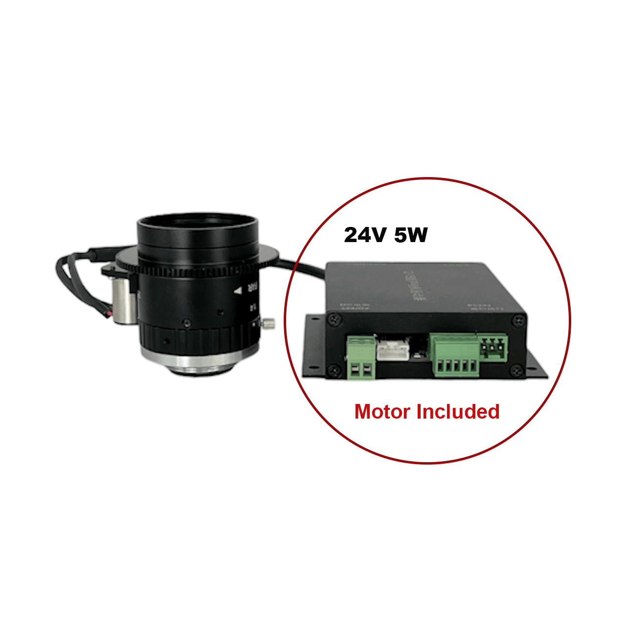 10MP 2/3 '' F1.4 C-Mount Motor Focus Lenses