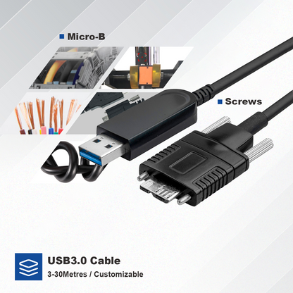 3m 5m AOC 10m/20m High-Speed Data Transmission USB 3.0 Cable for Industrial Camera