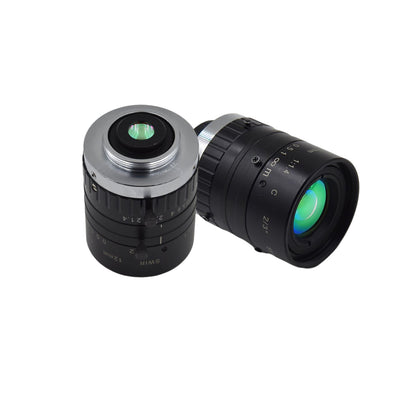 1.1" 5MP 800–1700nm C-Mount SWIR Lenses with High-Transmission Anti-Stripping Coating