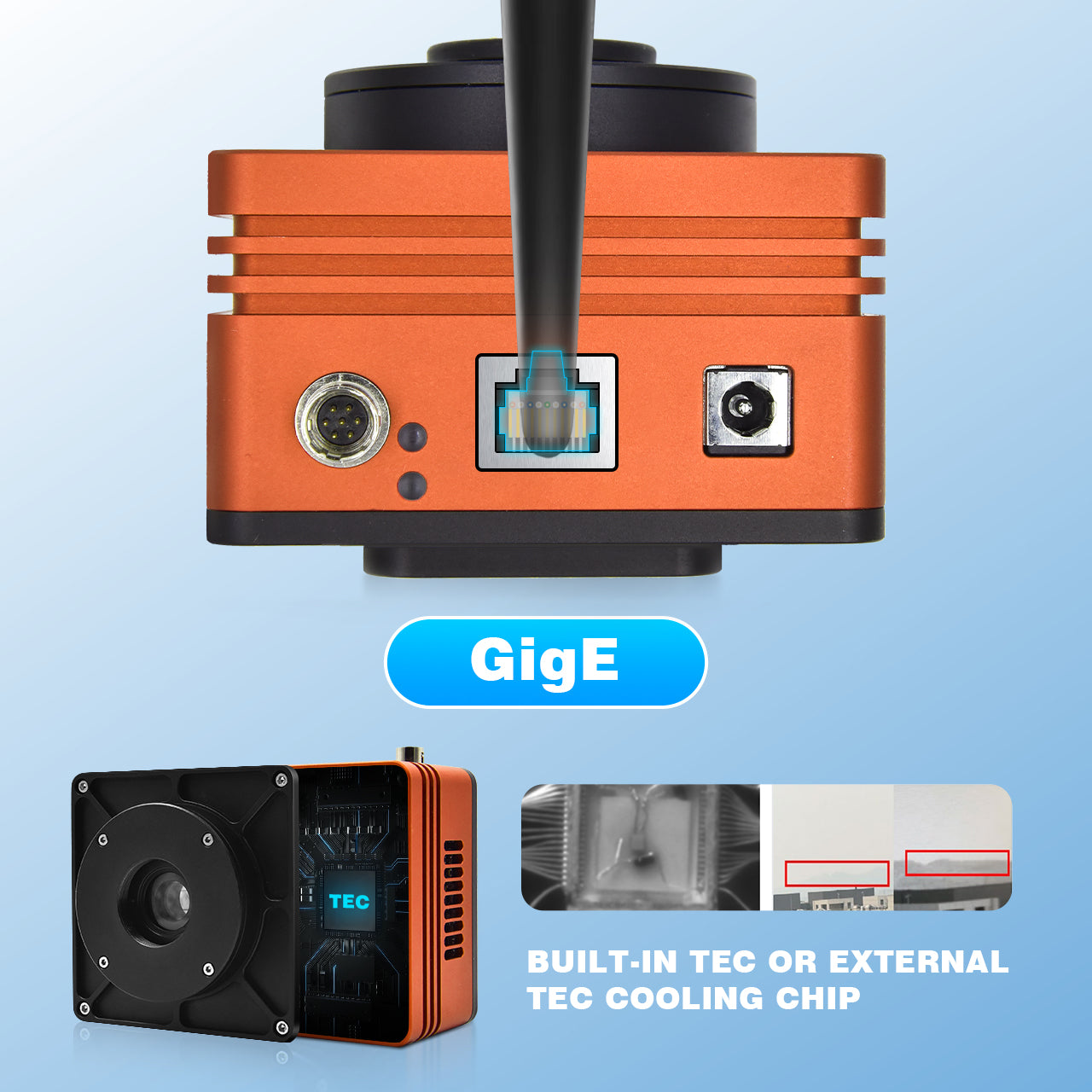iBoostX 2560x2048 165fps 1/1.4" IMX992 400-1700nm USB3.0 GigE CameraLink SWIR Camera