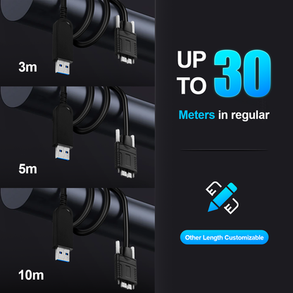 3m 5m AOC 10m/20m High-Speed Data Transmission USB 3.0 Cable for Industrial Camera