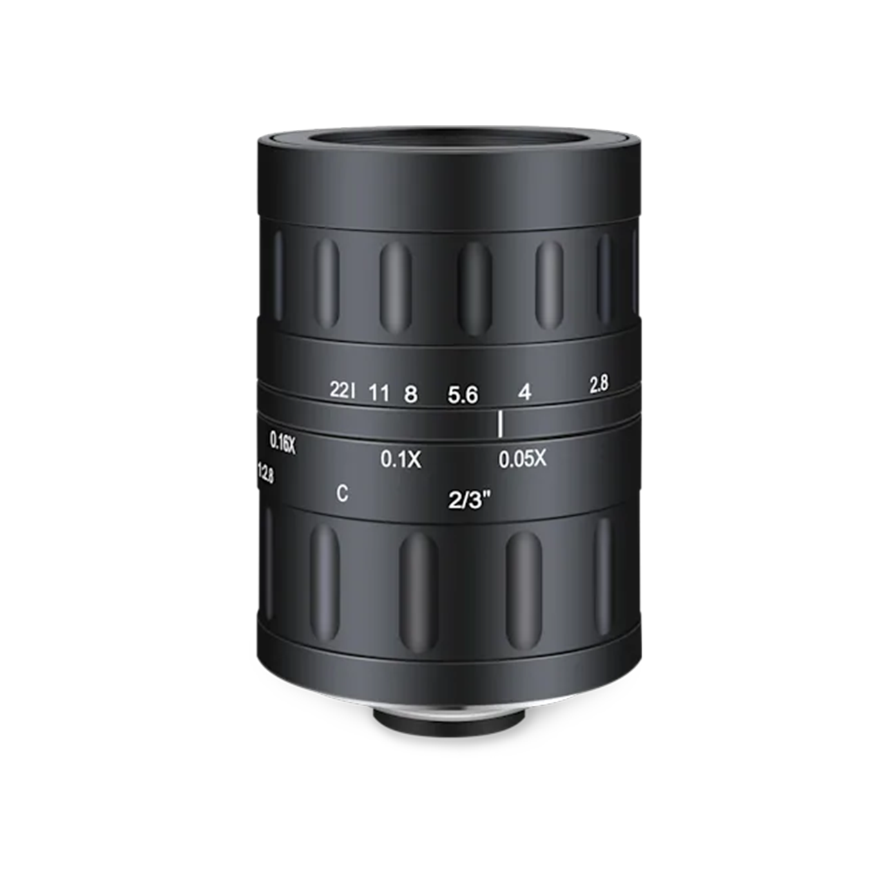 VLEN-UV 1.1" 12mm 50mm FOV 100° C-Mount UV Machine Vision Lens | 240-280nm