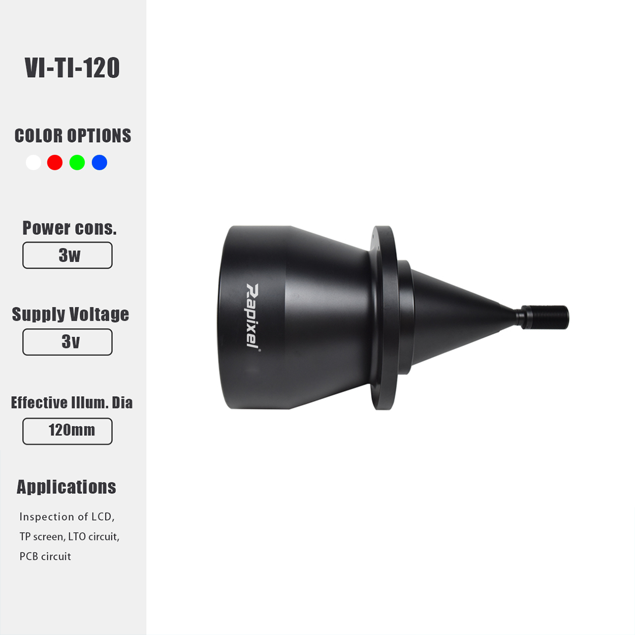 TI Series Telecentric Illumination Light – High-Precision Parallel LED Lighting