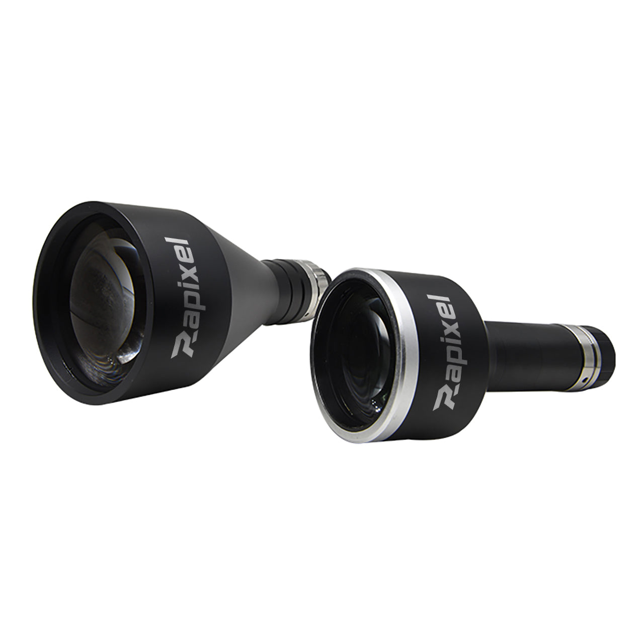 C-Mount telecentric lens integrated with industrial vision camera