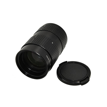 Compact Line Scan Lenses 20mm-80mm 4K 7μ M Mount For Microdefect Detection