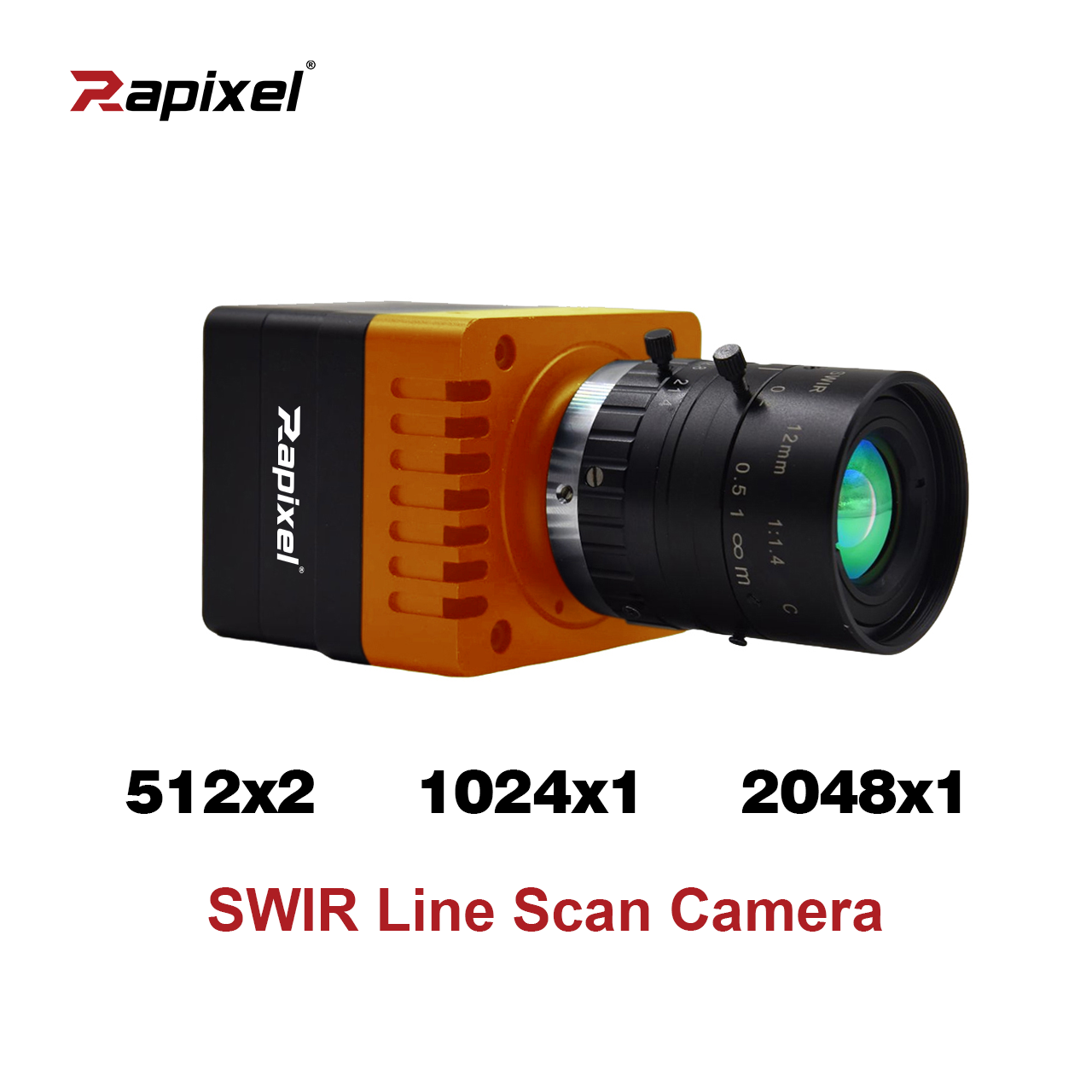 iBoost 512x2 29.4kHz Short Wavelength 950-1700nm Line Scan SWIR Camera