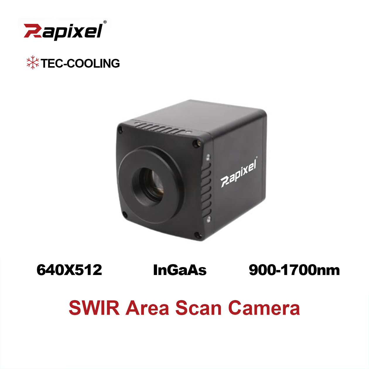 iBoostX 640x512 1000fps InGaAs Short Wavelength 900-1700nm CameraLink Cooling SWIR Camera