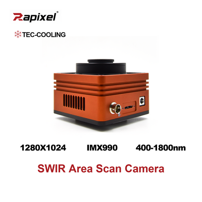 iBoostX 1280x1024 200fps IMX990 Spectral 400-1800nm GigE/USB3.0 TEC-Cooling SWIR Camera