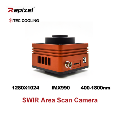 iBoostX 1280x1024 200fps IMX990 Spectral 400-1800nm GigE/USB3.0 TEC-Cooling SWIR Camera
