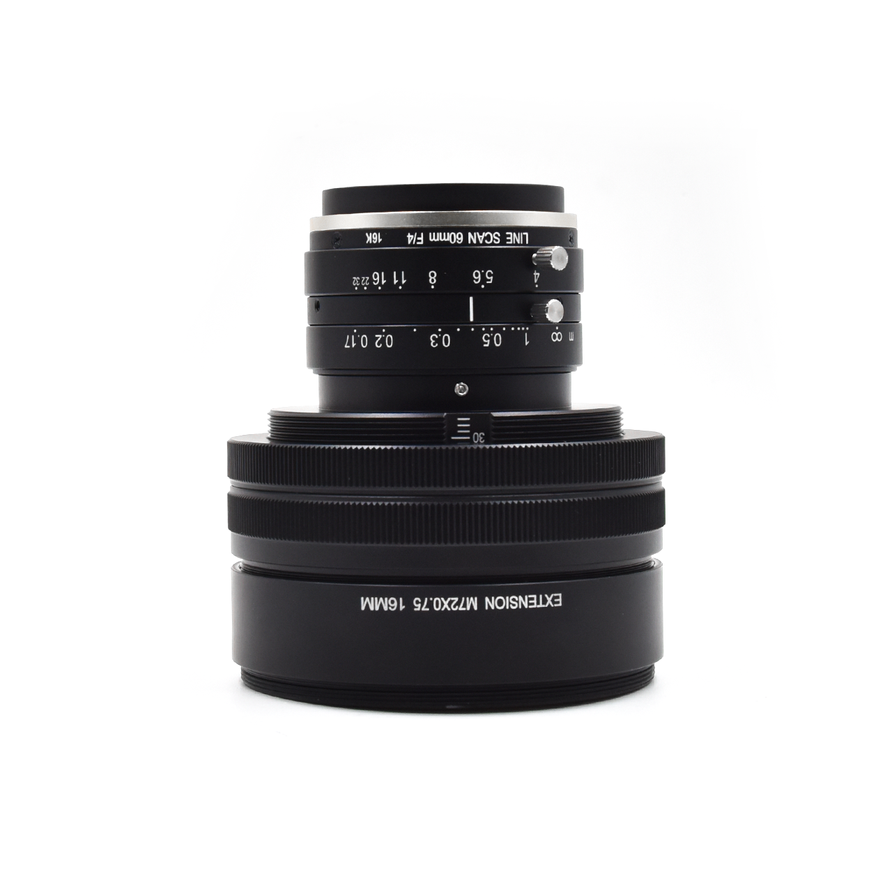 Coaxial Illumination Line Scan Lenses 116-145mm EFL 16K5μ V Mount