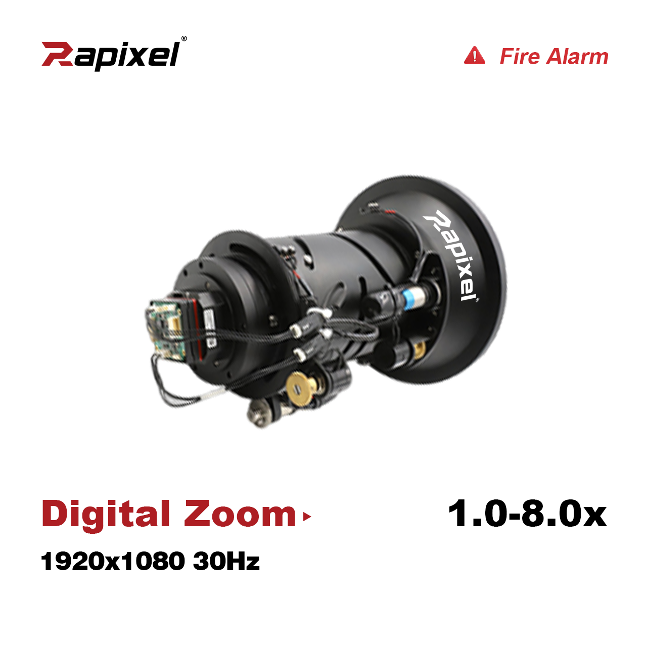 iVa-LW20A 1920x1080 8μm Fire Point Alarm NETD≤35mK Thermal Camera Module