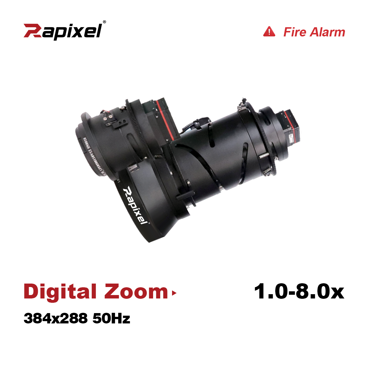 iVa-LW1A 384x288 Zoom 25-75mm 1-8x Digital Zoom Fire Alarm Thermal Camera Core