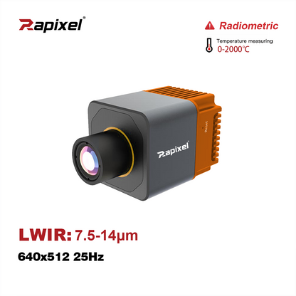 iVa640LWHT 640×512 0-2000°C Temperature Measurement 7.5–14µm Furnace Thermal Imaging Camera