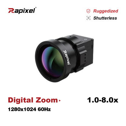 iVaster HPro 640x512 Shutterless 1-8x Digital Zoom Vibration Resistant Thermal Camera Module