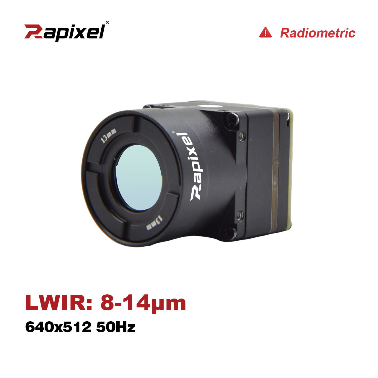 iVaster 640x512 50Hz 4.1mm 100° HFOV Radiometric LWIR Thermal Camera Core