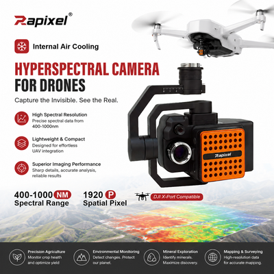 Rapixel iRx10U19L for UAV-based hyperspectral imaging
