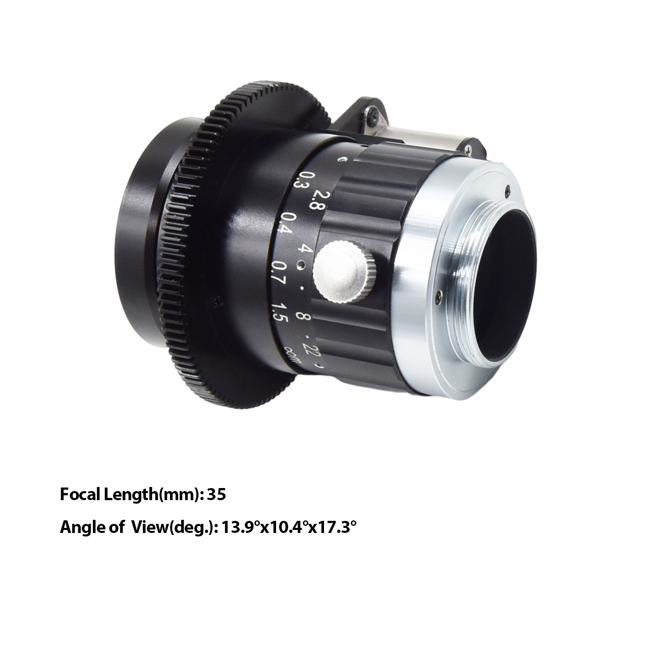 20MP 1.1'' F2.8 C-Mount Motor Focus Lenses