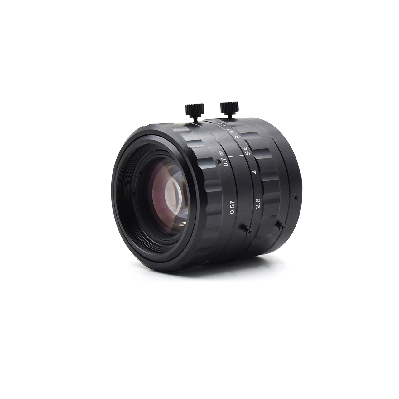 RGB NIR multispectral imaging system using IR corrected C-mount lens for machine vision applications
